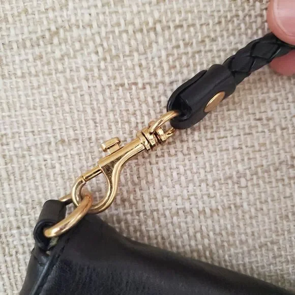 Michael Kors Leather Whipstich Style Clutch - Picture 12 of 13